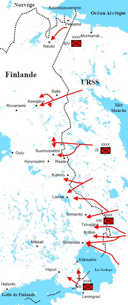 Offensive soviétique contre la Finlande, décembre 1939